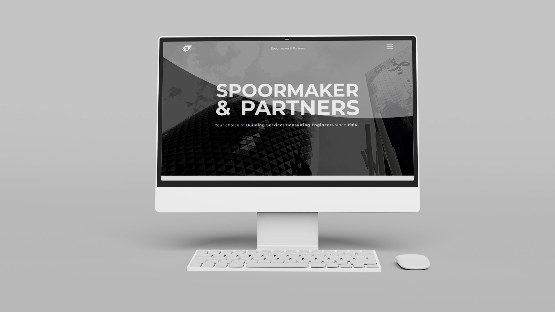 The previous Spoormaker website, shown full-width in a desktop browser — dense, dated and hard to scan.